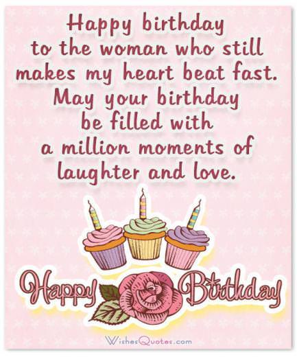 100+ Sweet Birthday Wishes For Wife By WishesQuotes