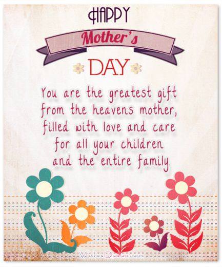 Deepest Mother's Day Verses And Poems By WishesQuotes