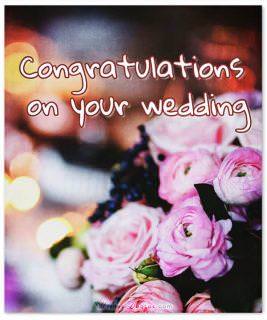 Romantic Wedding Wishes And Cards For A Newly Married Couple