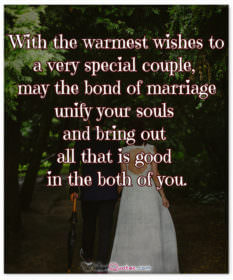 200+ Inspiring Wedding Wishes And Cards For Couples