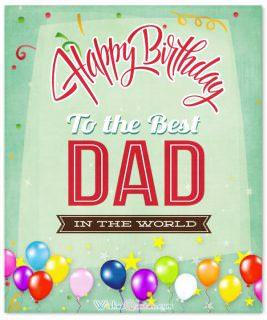 Birthday Wishes For The Best Father In The World