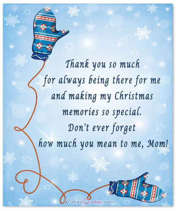 Heartfelt Christmas Wishes For Special Moms