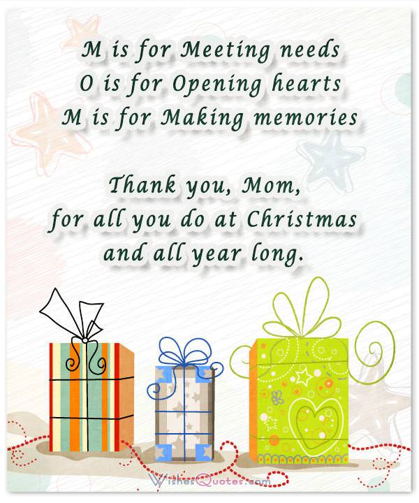 Heartfelt Christmas Wishes For Special Moms