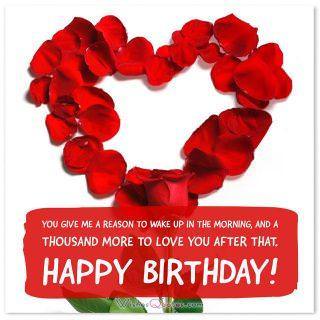 Birthday Love Messages For Your Beloved Ones By WishesQuotes