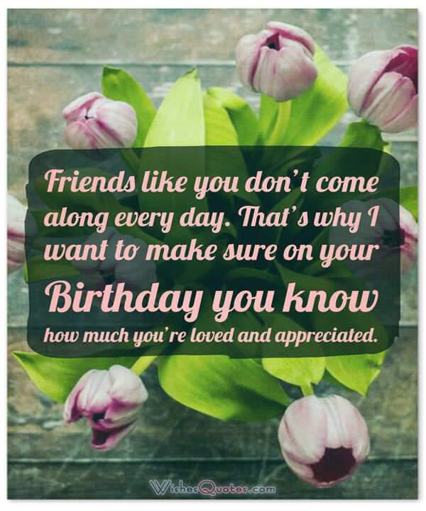 Birthday Wishes For Your Best Friends with Cute Images By WishesQuotes