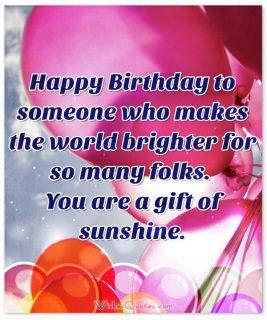 Birthday Wishes For Someone Special In Your Life