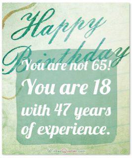 65th Birthday Wishes And Amazing Birthday Card Messages