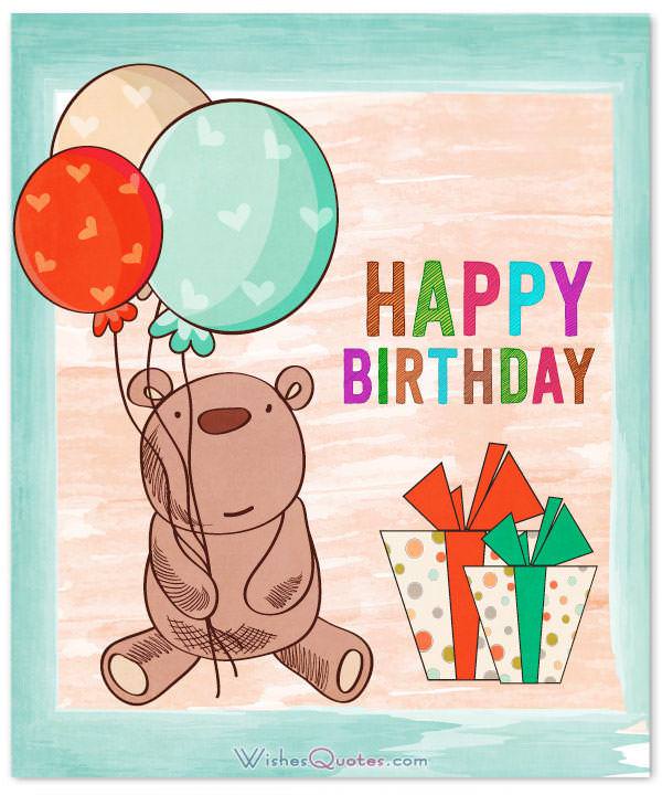 Wonderful Birthday Wishes For A Baby Boy By WishesQuotes