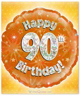 Adorable 90th Birthday Wishes And Images By WishesQuotes