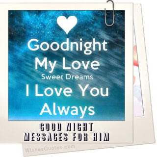 Good Night Messages For Him - Feel The Love At Bedtime