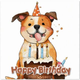 Amazing Birthday Wishes And Cute Cards For Dog Lovers