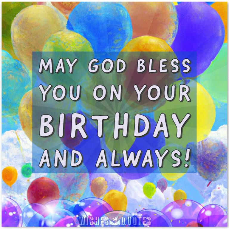 Heavenly Hues: Birthday Blessings And Prayers By WishesQuotes