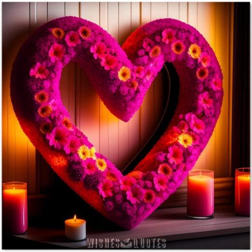 Creative DIY Decor Ideas For A Romantic Date At Home   Heart Shaped Wreath 520x520 